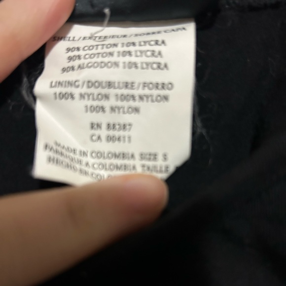 Retro Addidas Cotton Cropped Black Tank - Picture 6 of 6